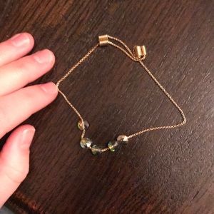 gold plated ALEX AND ANI bracelet